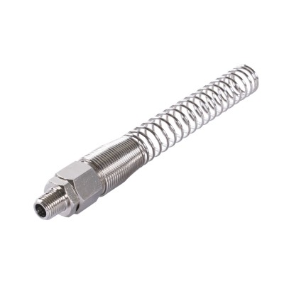 МАСТАК Переходник резьбовой М1/4">10х14,5 мм, с пружиной ( 697-12 )