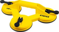 Стеклодомкрат STAYER "MASTER" MAXLift, пластмассовый, тройной, 140 кг  ,  ( 33718-3 )