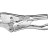 Плоскогубцы Vise-Grip с фиксатором Original 7CR 7''/175мм, прямые губки, раскрытие 29мм, IRWIN, ( T0302EL4 )