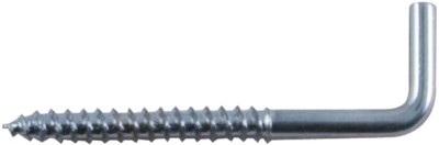 Шуруп-крючок оцинкованный, 8 х 80, 10 шт  ПРОМ ( 25230 )