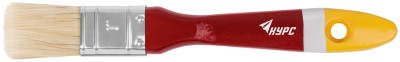 Кисть флейцевая "Мастер", натур. щетина, деревянная ручка  1" (25 мм) ( 00833 )