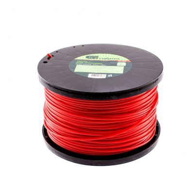 Леска для триммера круглая, на DIN катушке, 3.0 мм х 120 м, Россия Сибртех ( 961355 )