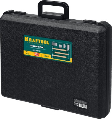 Набор KRAFTOOL "INDUSTRIE" рихтовочный 7 предметов: 3 молотка, 4 правки,  ( 20370-H7 )