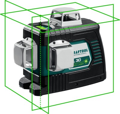KRAFTOOL LL 3D зеленый лазерный нивелир ( 34641 )
