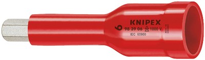 Торцовая головка для винтов с внутренним шестигранником 75 мм, KNIPEX,  ( KN-984906 )