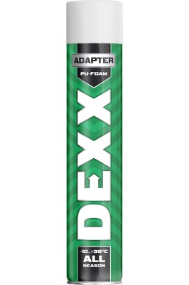 Пена монтажная, адаптерная, всесезонная, 750мл, DEXX,  ( 41123 )