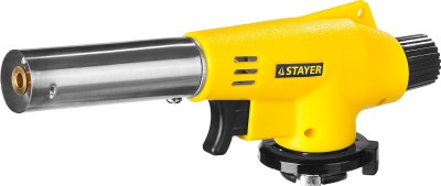 Газовая горелка "MaxTerm" на баллон, STAYER "MASTER" 55584, с пьезоподжигом, регулировка пламени, цанговое соединение, 1300С,  ( 55584 )