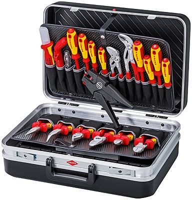 Чемодан для инструмента, набор электрика, KNIPEX,  ( KN-002120 )