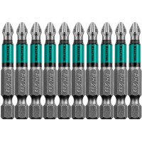 Optimum Line Биты, PH2, 50 мм, тип хвостовика E 1/4", 10 шт в блистере, KRAFTOOL,  ( 26122-2-50-10 )