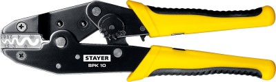 SPK-10 пресс-клещи для втулочных наконечников 0.5 - 10 мм кв, STAYER Professional, ( 45440 )