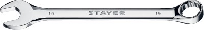 Комбинированный гаечный ключ 19 мм, STAYER HERCULES