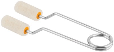Ролик специальный для решеток, арматур, оград,  ядро 15 мм,  100% велюр, ворс 5 мм, ручка двойная 22 см, 50 мм (2 шт.) ( 30-1265 )